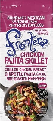 Medium Chicken Grilled Chicken Breast with Chipotle Fajita Sauce, Onions & Peppers Fajita Skillet