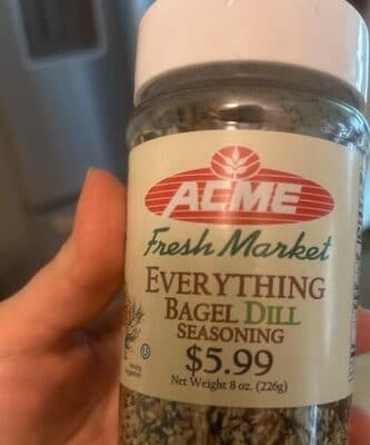 Everything Bagel Dill Seasoning