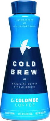 Medium Dark Roast Unsweetened Cold Brew Bold & Rich Brazilian Real Coffee Drink