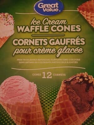 Ice Cream Waffle Cones