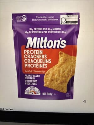 Protein Crackers Red Chili
