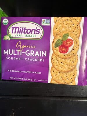 Multi-Grain Organic Gourmet Crackers