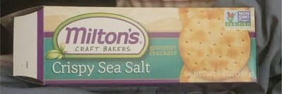 Crispy Sea Salt Baked Crackers