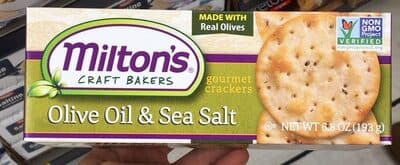 Olive Oil & Sea Salt Baked Crackers