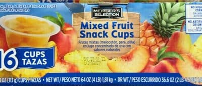 Mixed fruit
