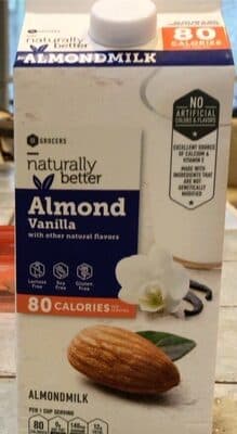 Almond vanilla milk