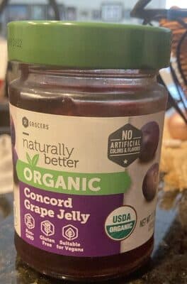 Organic Concord Grape Jelly