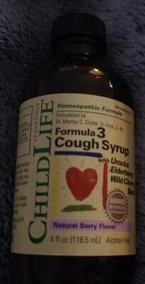 Formula 3 cough syrup