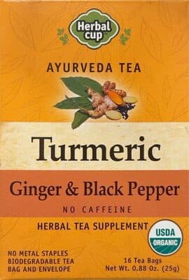 Turmeric Ginger & Black Pepper Tea