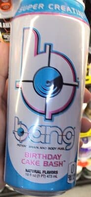 Birthday Cake Bash Energy Drink