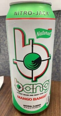 Mango Bango Natural Energy Drink