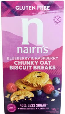 Blueberry & Raspberry Chunky Oat Biscuit Breaks
