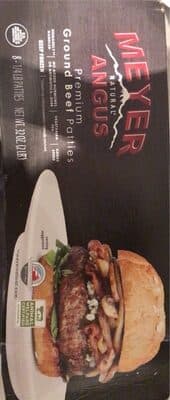 Premium Ground Beef Patties