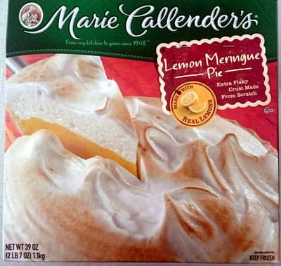 Marie Callender's Lemon Meringue Pie