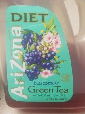 Arizona Diet Green Tea Blueberry
