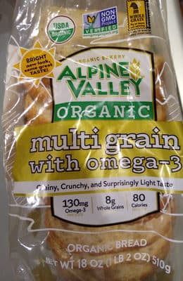 Organic Multi Grain With Omega-3 Bread