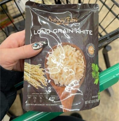 Long grain white rice