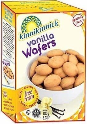 KINNIKINNICK FOODS, WAFERS, VANILLA
