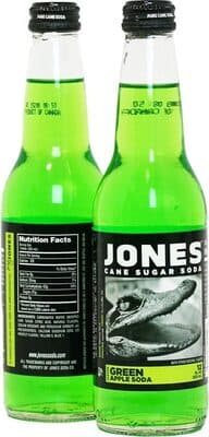 Cane Sugar Soda, Green Apple