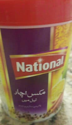 National mix pickle