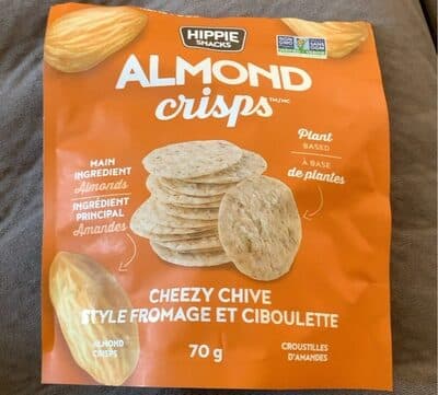 Almond Crisps - Cheezy Chive
