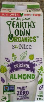 Organic Original Fortified Almond Milk