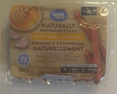 Honey Garlic Naturally Pepperoni Sticks