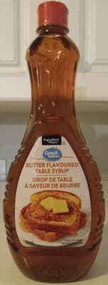 Butter Flavoured Table Syrup