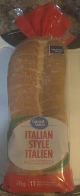 Italian Style Thick Slice Bread