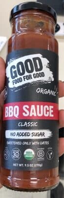 Classic Organic BBQ Sauce