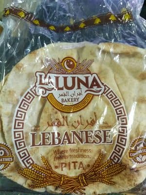Lebanese Pita Whole Wheat