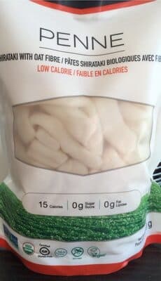 Penne Organic Shirataki Pasta With Oat Fiber