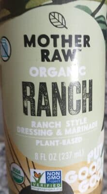 Ranch Organic Ranch Style Dressing & Marinade