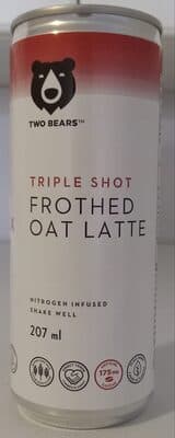 Triple Shot Frothed Oat Latte