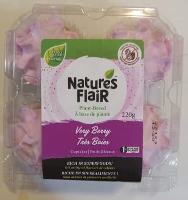 Very Berry Plant-Based Cupcakes