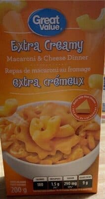 Extra creamy macaroni and cheese dinner