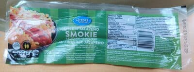 Cheese Jalapeno Smokie Sausage