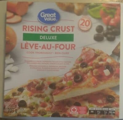 Deluxe Rising Crust Pizza