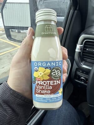 Organic Protein Vanilla Shake
