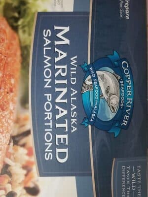Wild Alaska Marinated Salmon Portions