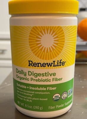 Daily Digestive Organic Prebiotic Fiber