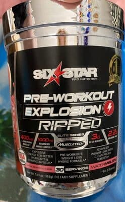 Pre-Workout Explosion Ripped