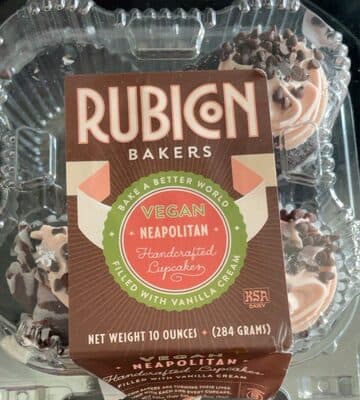 Vegan Neapolitan Cupcakes