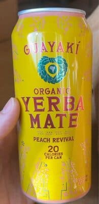Organic Yerba Mate Peach Revival