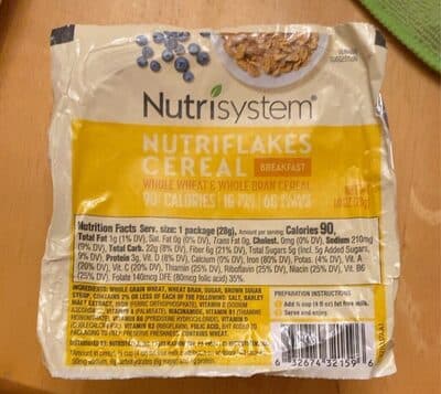 Nutriflakes cereal