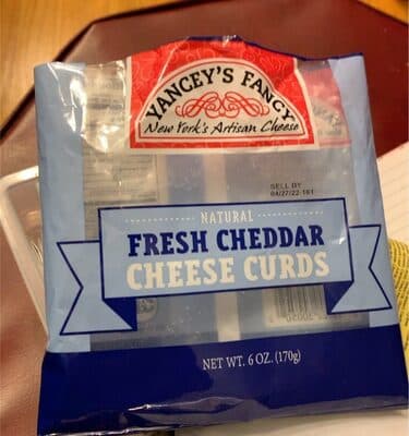 Natural Fresh Cheddar Cheese Curds
