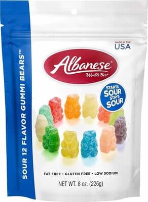 Sour Flavor Gummi Bears