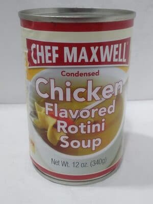 Condensed Chicken Flavored Rotini Soup