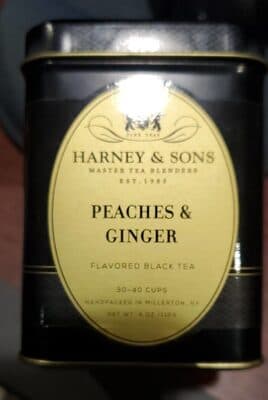 Peaches and Ginger Flavored Black Tea
