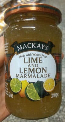 MARMALADE, LIME AND LEMON
